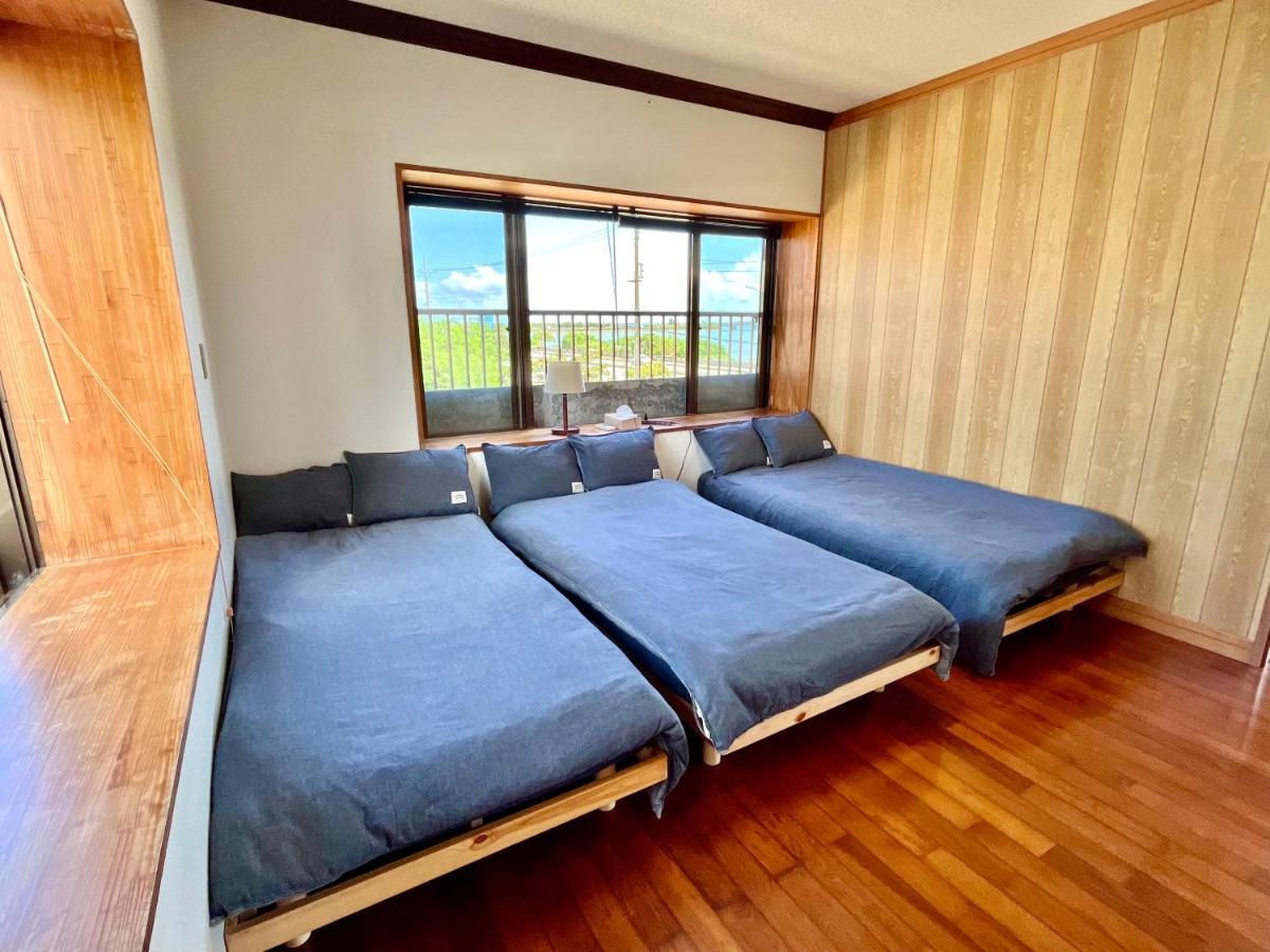 バーベキューもできる! 海と浜比嘉大橋を一望できる宿 Henza Eksteriør billede